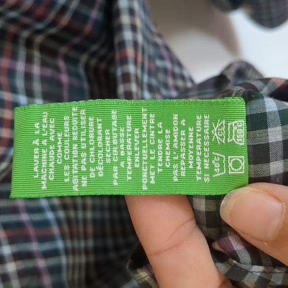 Forsyth of Canada Men's Long sleeve Button Down Non Iron Size Medium Multi plaid - Picture 8 of 11